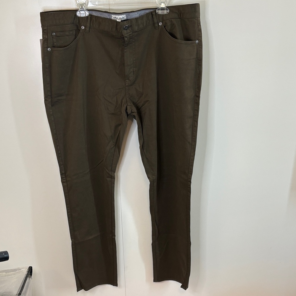 Peter Millar Olive Green Trousers